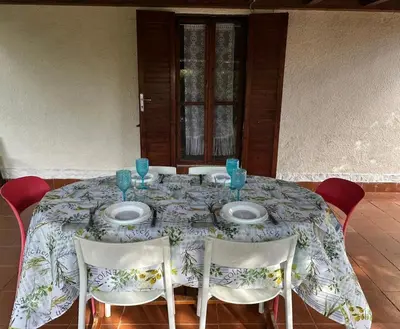 Planimetria di Villetta il caminetto