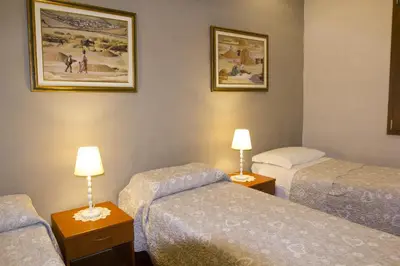 Letto o letti in una camera di House Suestellas