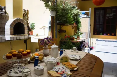 Cibo presso il bed & breakfast o nelle vicinanze