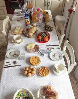 Cibo presso il bed & breakfast o nelle vicinanze