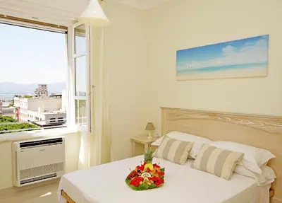 Letto o letti in una camera di Brezza Marina Luxury Rooms