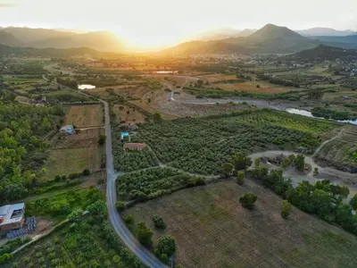 Paesaggio naturale nelle vicinanze dell'appartamento