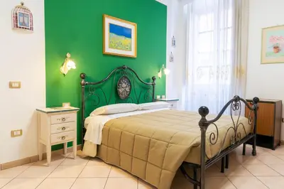 Letto o letti in una camera di Le Tre Stelle