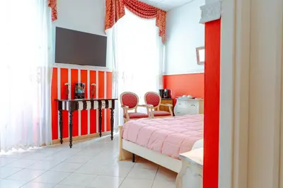 Letto o letti in una camera di Le Tre Stelle