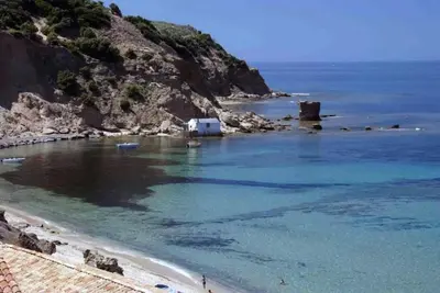 Paesaggio naturale nelle vicinanze della casa vacanze