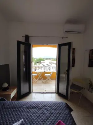 Letto o letti in una camera di Casa Vacanze - Villa San Pietro