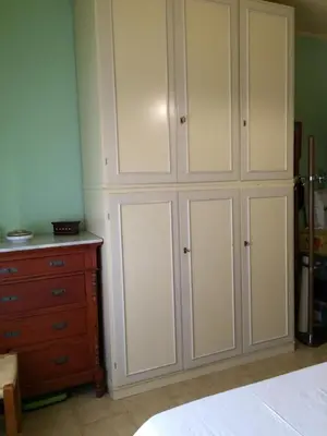 Letto o letti in una camera di Pozzetto & Poetto