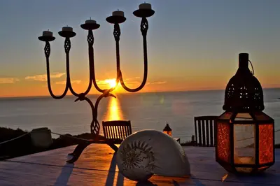 Paesaggio naturale nelle vicinanze del bed & breakfast