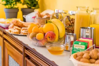 Cibo presso il bed & breakfast o nelle vicinanze