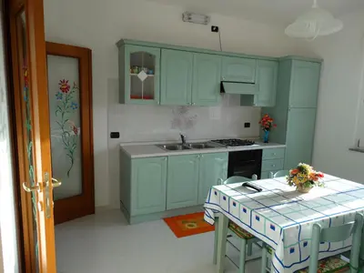 Cucina o angolo cottura di Appartamento La Collinetta