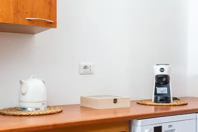 Cucina o angolo cottura di Scirocco a pochi passi dal mare