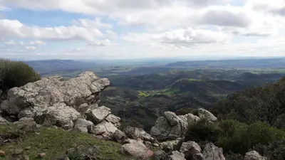 Paesaggio naturale nelle vicinanze del bed & breakfast
