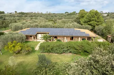 Paesaggio naturale nelle vicinanze dell'agriturismo