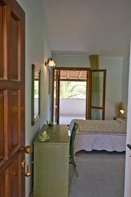 Letto o letti in una camera di Il Complesso Saraceno