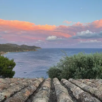 Paesaggio naturale nelle vicinanze della casa vacanze