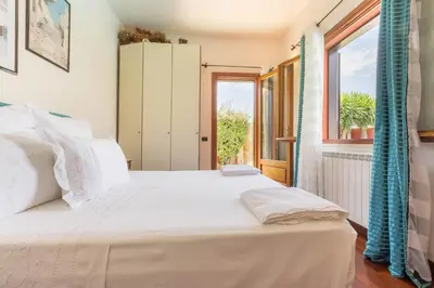 Letto o letti in una camera di Stella