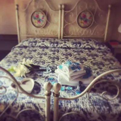Letto o letti in una camera di Vesta