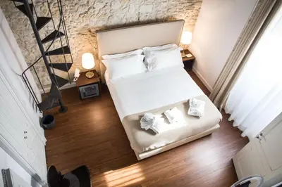 Letto o letti in una camera di Arcipelago 41