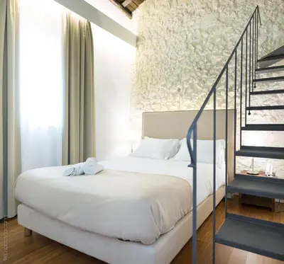 Letto o letti in una camera di Arcipelago 41