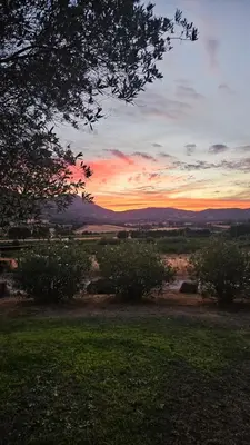 Paesaggio naturale nelle vicinanze del bed & breakfast