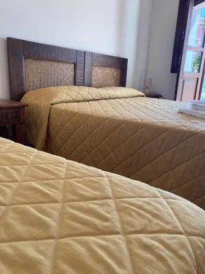 Letto o letti in una camera di Hotel Funtana Ena