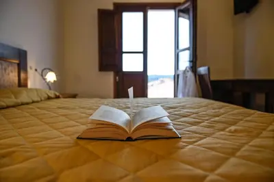 Letto o letti in una camera di Hotel Funtana Ena