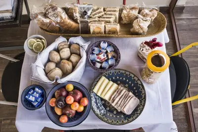 Cibo presso il bed & breakfast o nelle vicinanze