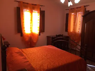 Letto o letti in una camera di Sa Perda Lada