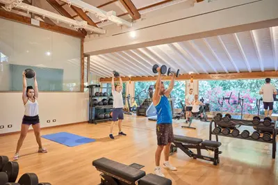 Palestra o centro fitness di Forte Village Resort - Villa Del Parco & Spa