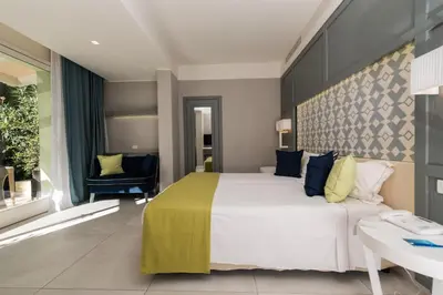 Letto o letti in una camera di Forte Village Resort - Pineta