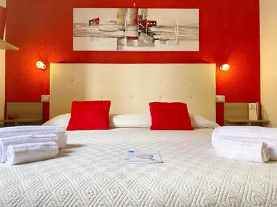 Letto o letti in una camera di Gioia Guesthouse