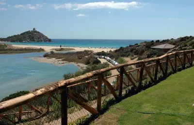 Paesaggio naturale nelle vicinanze della casa vacanze