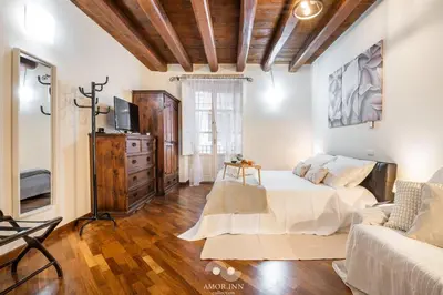 Letto o letti in una camera di Casa Vacanza Pablo Castello