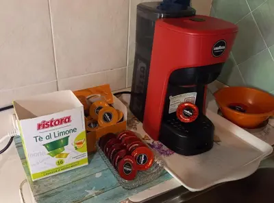 Set per la preparazione di tè e caffè presso B&B Antica Villa