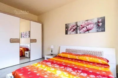 Letto o letti in una camera di Appartamenti Via La Marmora
