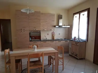 Cucina o angolo cottura di Appartamenti Via La Marmora