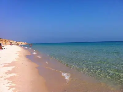 Paesaggio naturale nelle vicinanze della villa