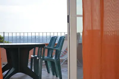 Balcone o terrazza di Terrazza sul golfo degli angeli