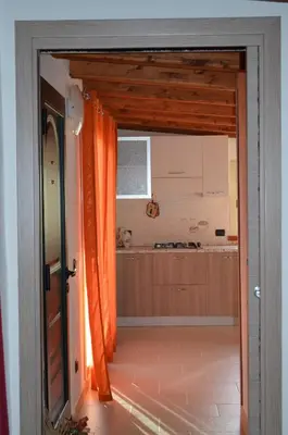 Cucina o angolo cottura di Terrazza sul golfo degli angeli