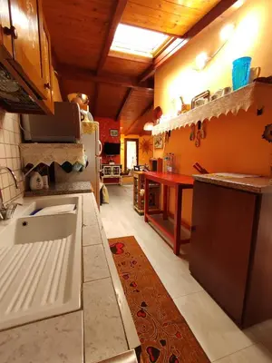 Cucina o angolo cottura di Casa del Pino