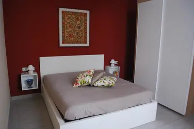 Letto o letti in una camera di Martihouse