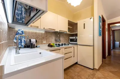 Cucina o angolo cottura di La Casa delle Conchiglie