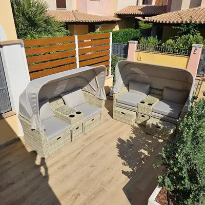 Area soggiorno di La Casa delle Conchiglie