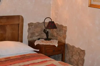 Letto o letti in una camera di Chalet Su Foxile