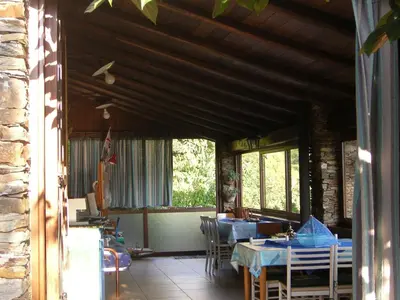 Area soggiorno di Chalet Su Foxile