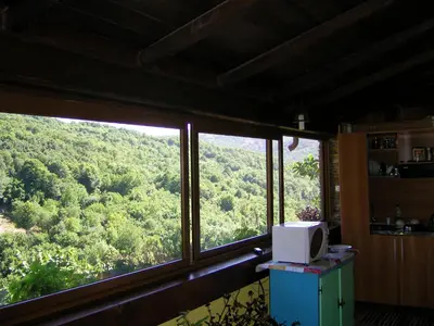 Cucina o angolo cottura di Chalet Su Foxile
