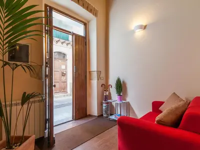 TV o dispositivi per l'intrattenimento presso Il Borgo House