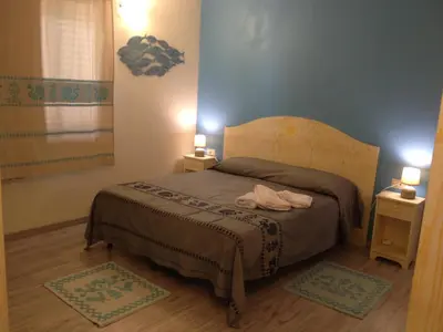 Letto o letti in una camera di Appartamenti Sant'Andrea