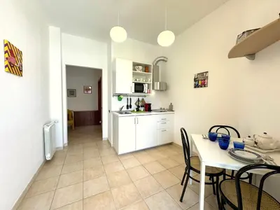 Cucina o angolo cottura di Rosa's House - zona ospedaliera