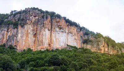 Paesaggio naturale nelle vicinanze della casa vacanze
